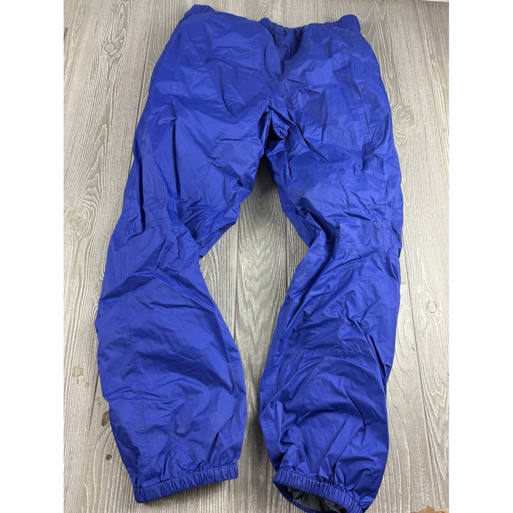 Patagonia Wind Pants XL Blue Ultra Lightweight Packable Track Inseam 31